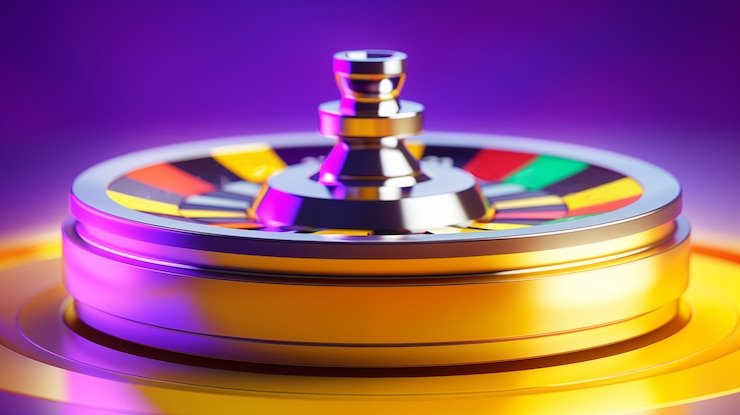 Tampilan meja Lightning Roulette di dolan togel dengan animasi kilatan pada angka-angka pilihan